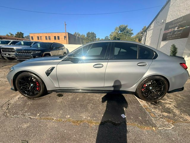 2023 BMW M3 M3/6-SpeedManual/RARE FROZEN PURE GREY/ExecuPkg/CarbonFiberTrim - 22929409 - 1