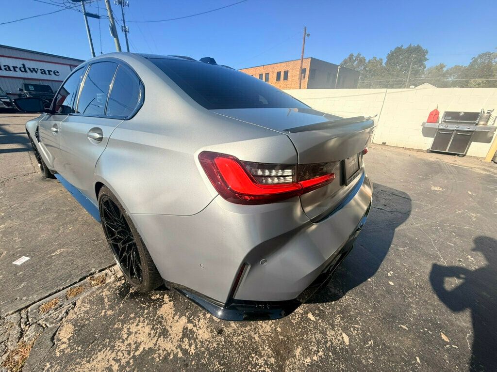 2023 BMW M3 M3/6-SpeedManual/RARE FROZEN PURE GREY/ExecuPkg/CarbonFiberTrim - 22929409 - 2