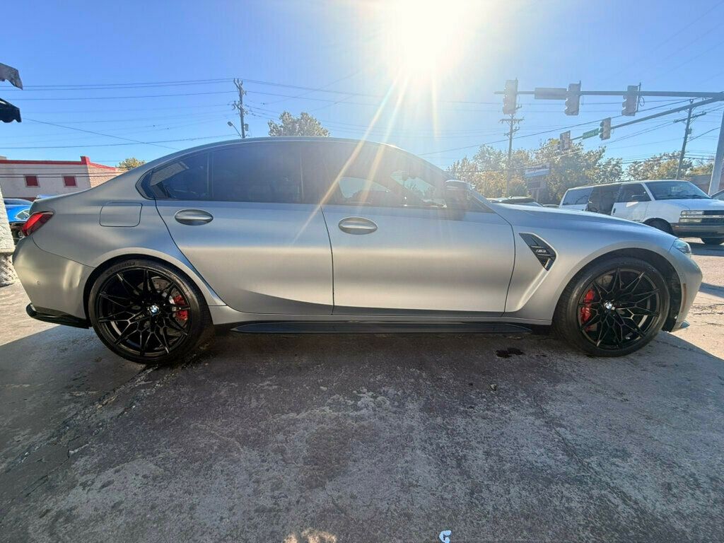 2023 BMW M3 M3/6-SpeedManual/RARE FROZEN PURE GREY/ExecuPkg/CarbonFiberTrim - 22929409 - 5