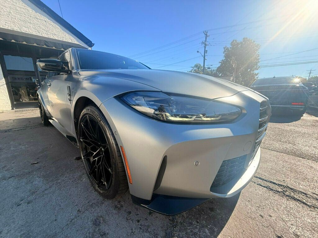 2023 BMW M3 M3/6-SpeedManual/RARE FROZEN PURE GREY/ExecuPkg/CarbonFiberTrim - 22929409 - 6