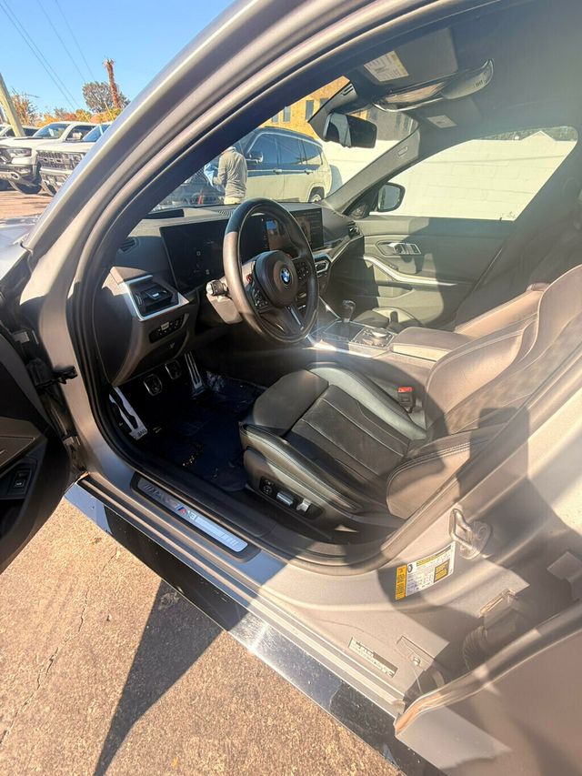 2023 BMW M3 M3/6-SpeedManual/RARE FROZEN PURE GREY/ExecuPkg/CarbonFiberTrim - 22929409 - 8