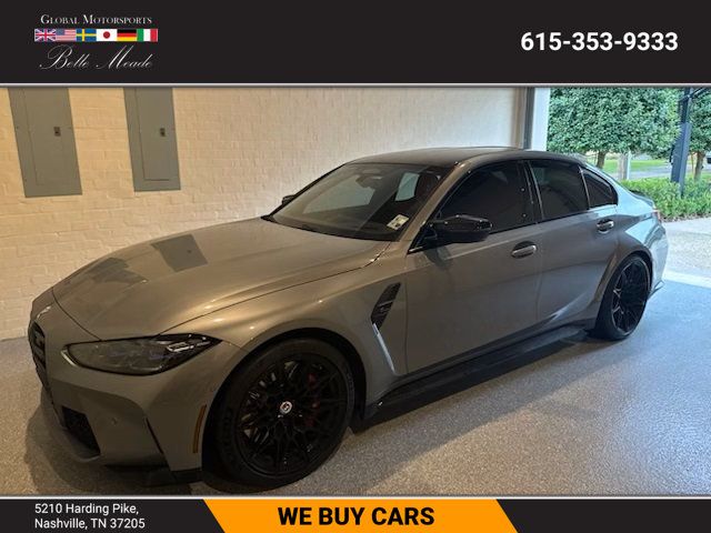 2023 BMW M3 MSRP$92845/Executive Pkg/Carbon Fiber Trim/Drive Pro Pkg/LOADED! - 22669553 - 0