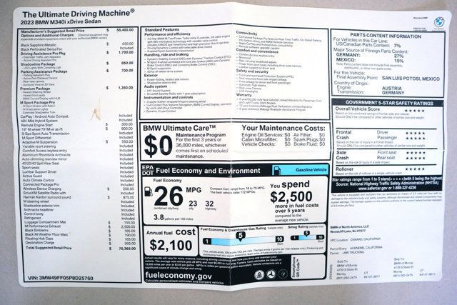 2023 BMW M340i XDrive AWD * ONLY 5K MILES...M340i XDrive AWD - 22548845 - 17