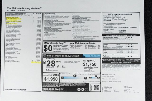 2023 BMW X1 xDrive28i Sports Activity Vehicle - 22994280 - 48