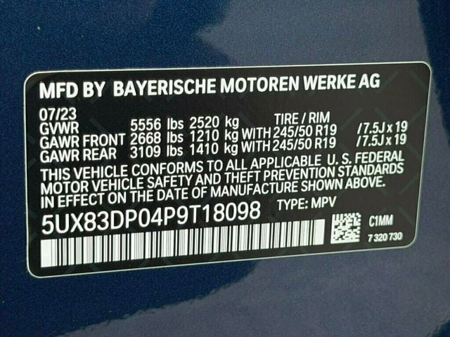 2023 BMW X3 M40i Sports Activity Vehicle - 23024820 - 52