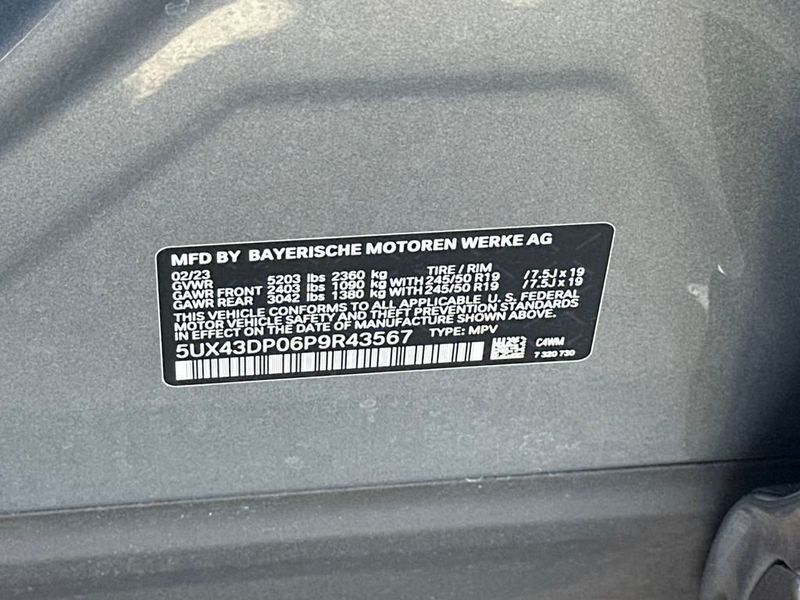 2023 BMW X3 sDrive30i Sports Activity Vehicle - 22927179 - 22