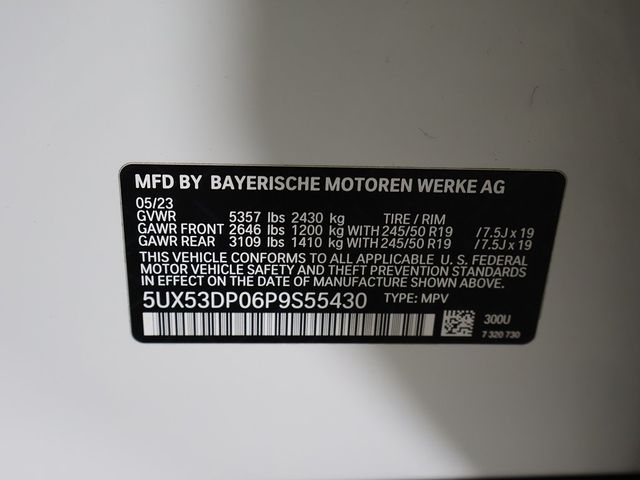 2023 BMW X3 xDrive30i Sports Activity Vehicle - 22979881 - 59