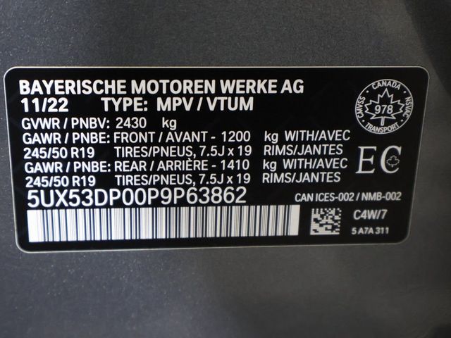2023 BMW X3 xDrive30i Sports Activity Vehicle - 23042635 - 61