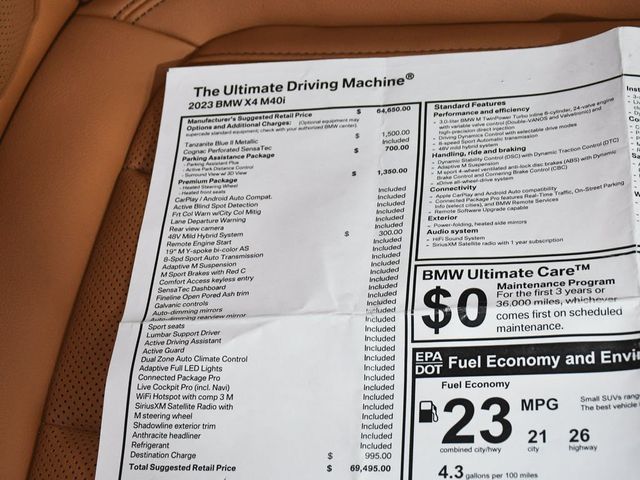 2023 BMW X4 M40i - 22997033 - 63