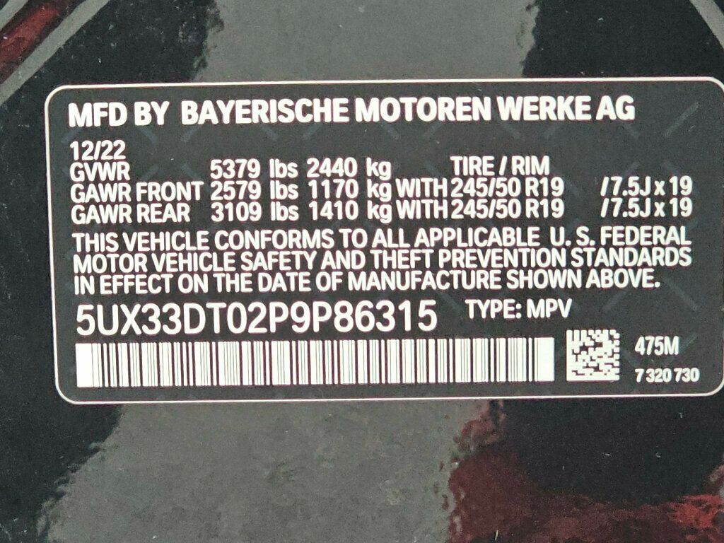 2023 BMW X4 xDrive30i Sports Activity - 22951281 - 44
