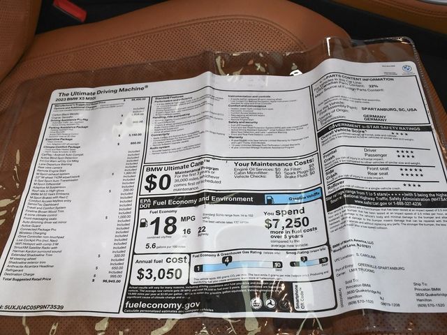 2023 BMW X5 M50i - 22962332 - 81