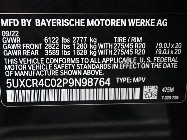 2023 BMW X5 sDrive40i Sports Activity Vehicle - 22915473 - 3