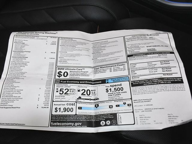 2023 BMW X5 xDrive45e - 22936008 - 72