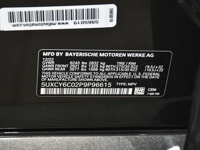 2023 BMW X6 xDrive40i - 23010512 - 16