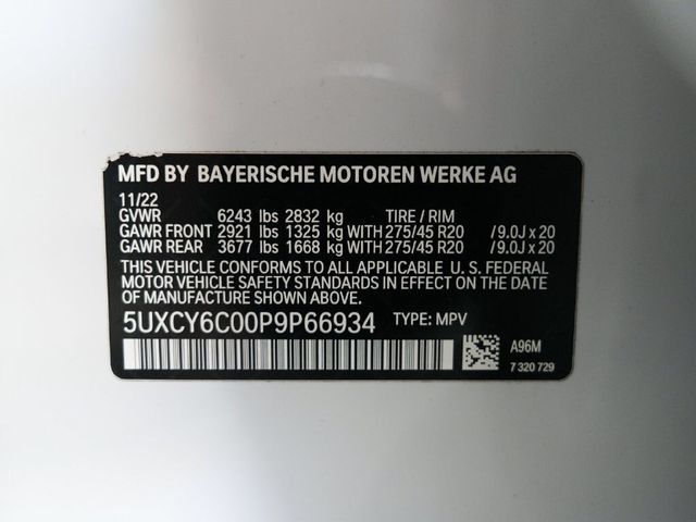 2023 BMW X6 xDrive40i - 23077984 - 14