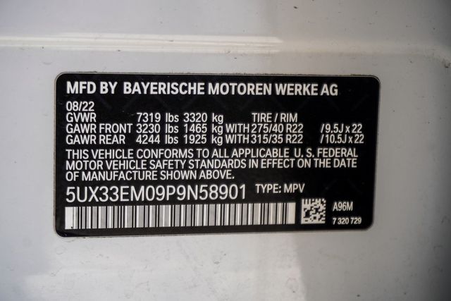 2023 BMW X7 M60i Sports Activity Vehicle - 22925766 - 51