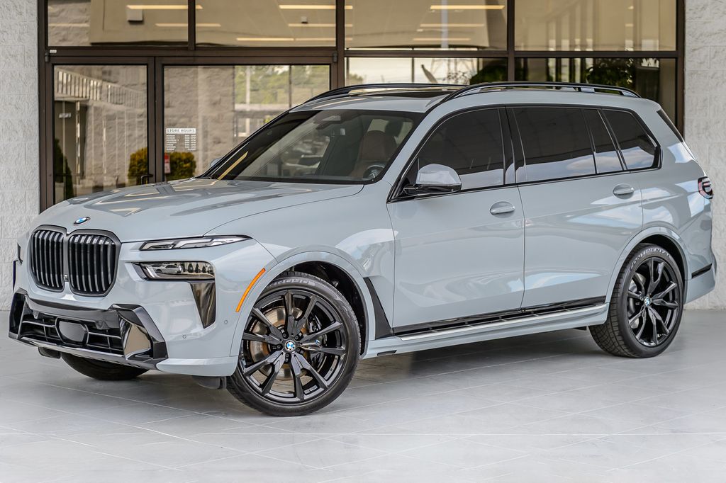 2023 BMW X7 X7 40i xDRIVE M SPORT BROOKLYN GRAY ON BROWN THIRD ROW NAV  - 23023690 - 1