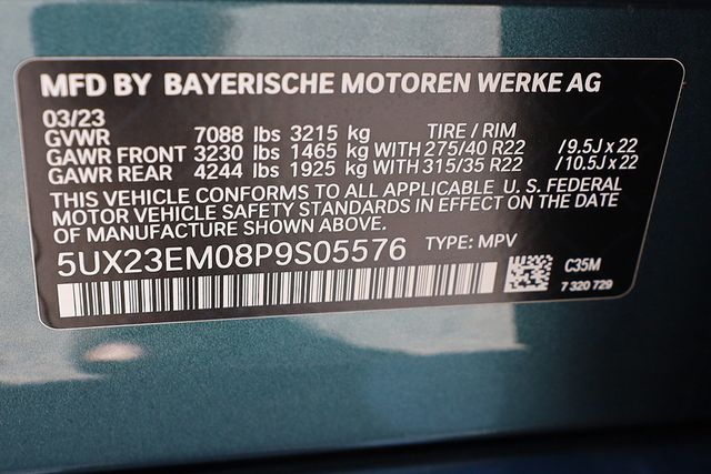 2023 BMW X7 xDrive40i Sports Activity Vehicle - 23044248 - 52