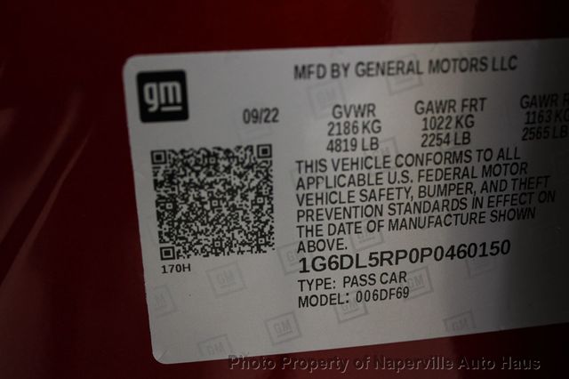 2023 Cadillac CT4-V 4dr Sedan Blackwing - 22900836 - 59