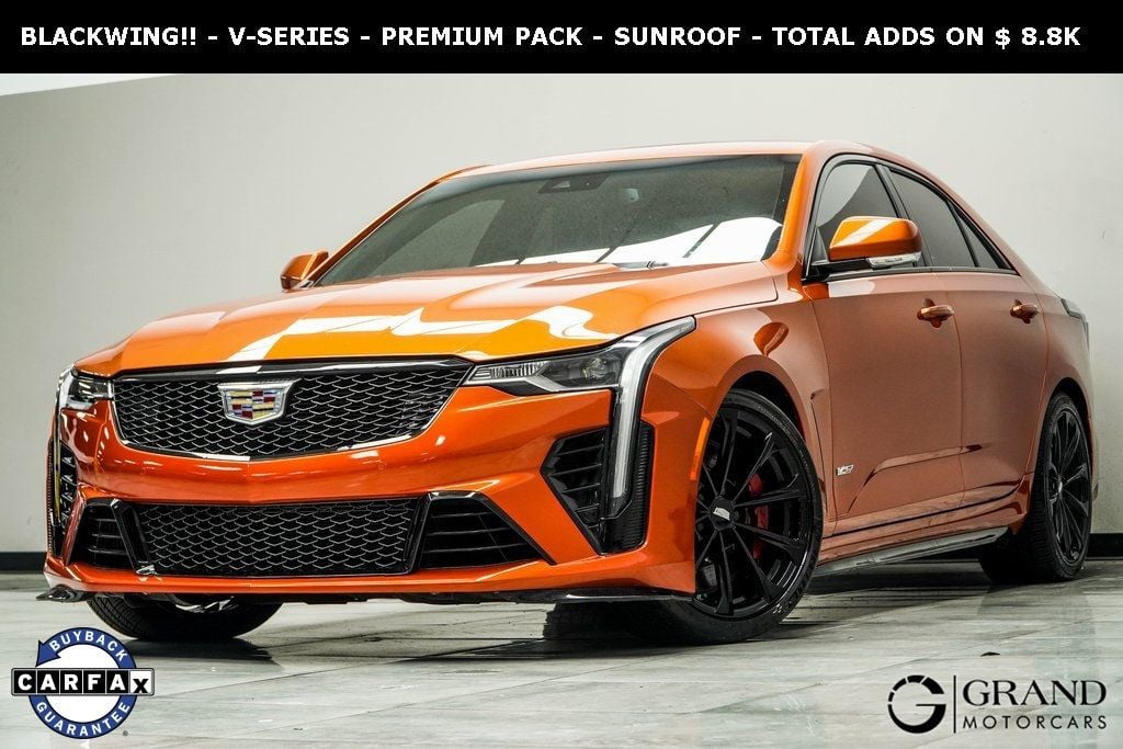 Used 2023 Cadillac CT4 V-Series Blackwing with VIN 1G6DL5RP9P0411075 for sale in Kennesaw, GA