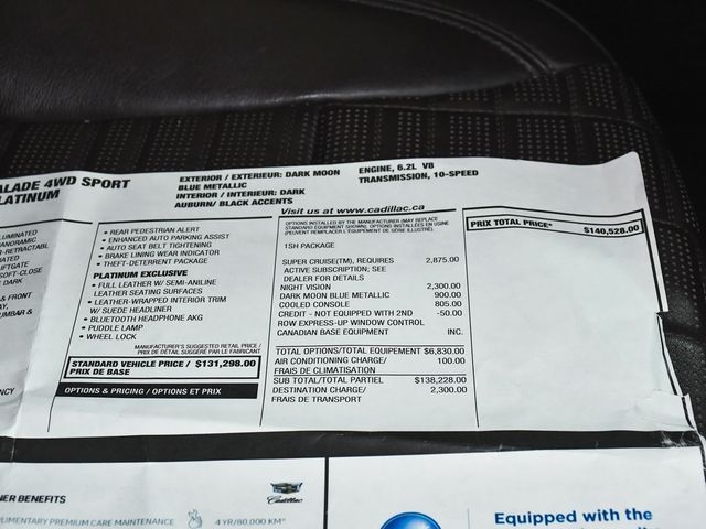 2023 Cadillac Escalade Sport Platinum - 22951353 - 76