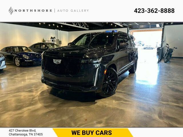 2023 Cadillac Escalade ESV 4WD/Sport/OnyxPkg/TouringPkg/SuperCruise/AirRideSuspension/NAV - 22764019 - 0