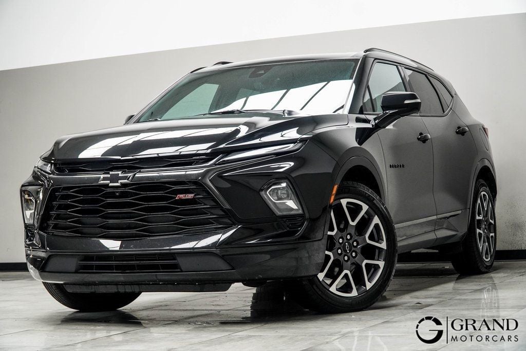 Used 2023 Chevrolet Blazer RS with VIN 3GNKBKRS5PS125654 for sale in Kennesaw, GA