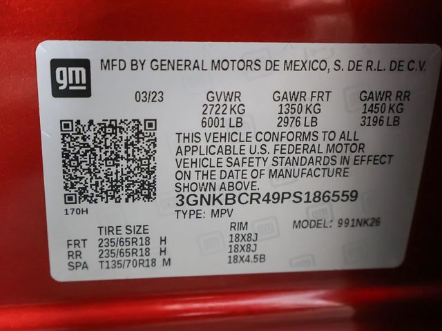 2023 Chevrolet Blazer FWD 4dr LT w/2LT - 23024064 - 52