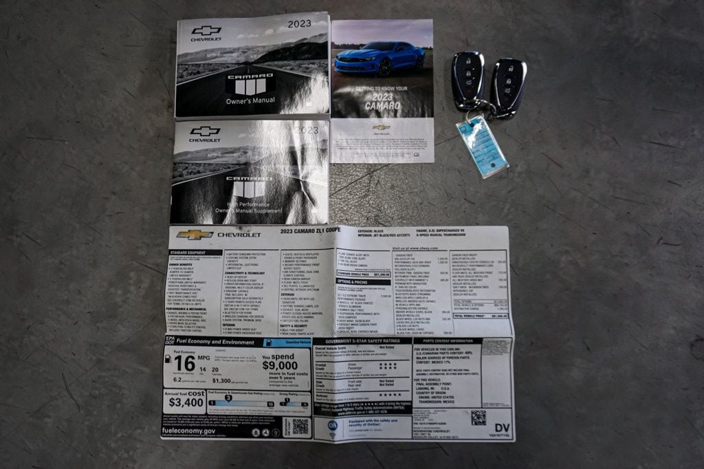 2023 Chevrolet Camaro *1LE Track Pkg* *6-Speed Manual* *1-Owner* *Only 1k Miles* - 22931141 - 97