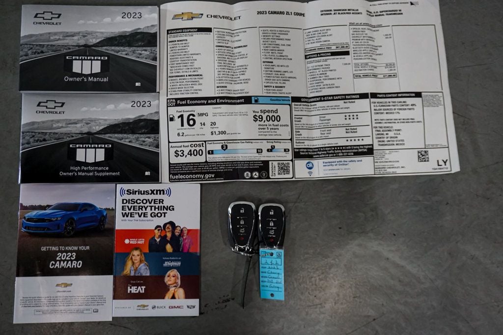 2023 Chevrolet Camaro *ZL1* *1LE Track Package* *6-Speed Manual* *Only 1k Miles* - 23058081 - 85