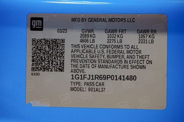 2023 Chevrolet Camaro *ZL1 1LE Track Package* *6-Speed Manual* *Rapid Blue* *Rare* - 22946768 - 18