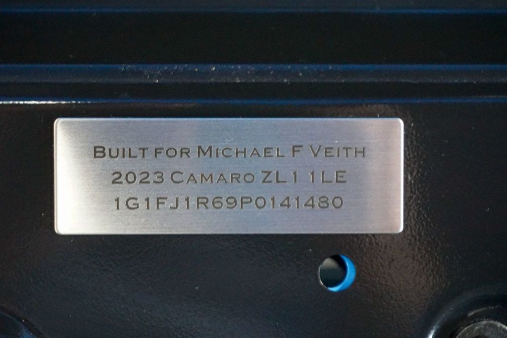 2023 Chevrolet Camaro *ZL1 1LE Track Package* *6-Speed Manual* *Rapid Blue* *Rare* - 22946768 - 82