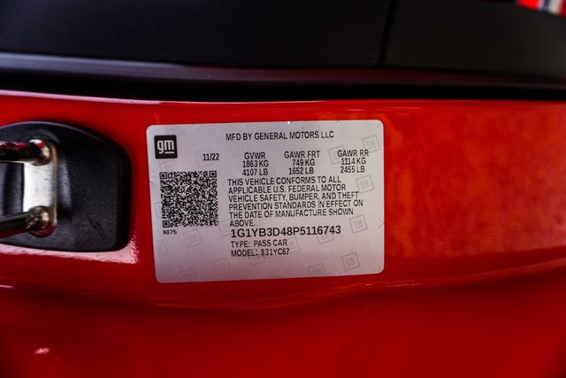 2023 Chevrolet Corvette 2dr Stingray Convertible w/2LT - 22996935 - 39