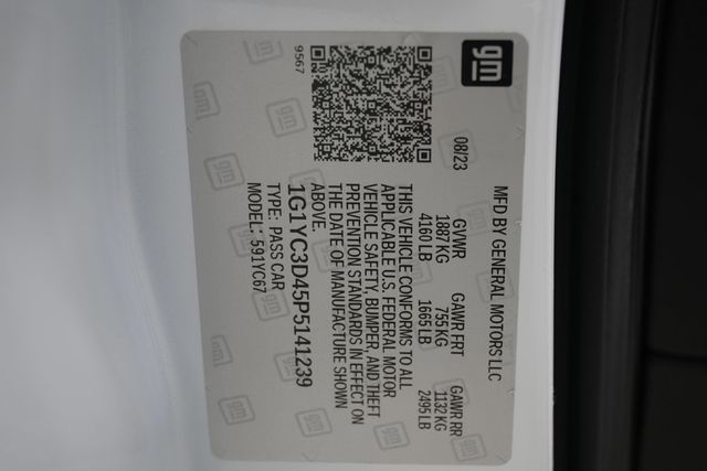 2023 Chevrolet Corvette 2dr Stingray Convertible w/3LT - 22958405 - 31