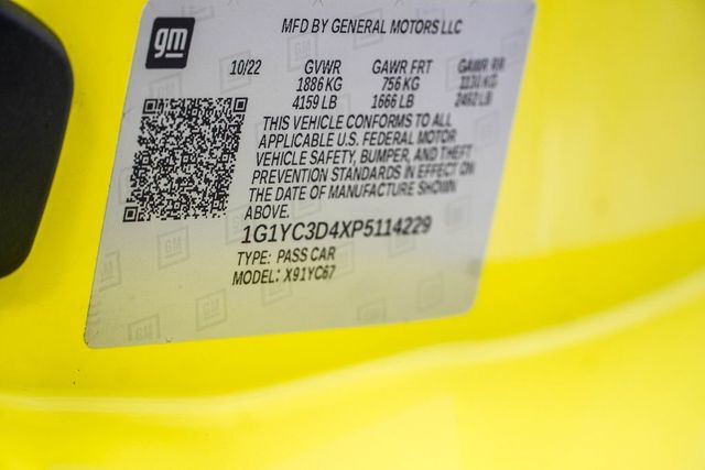 2023 Chevrolet Corvette 2dr Stingray Convertible w/3LT - 22997550 - 53