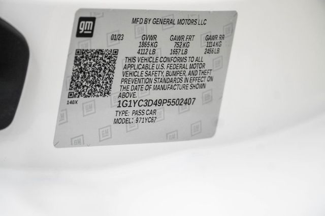 2023 Chevrolet Corvette 2dr Stingray Convertible w/3LT - 23003498 - 46