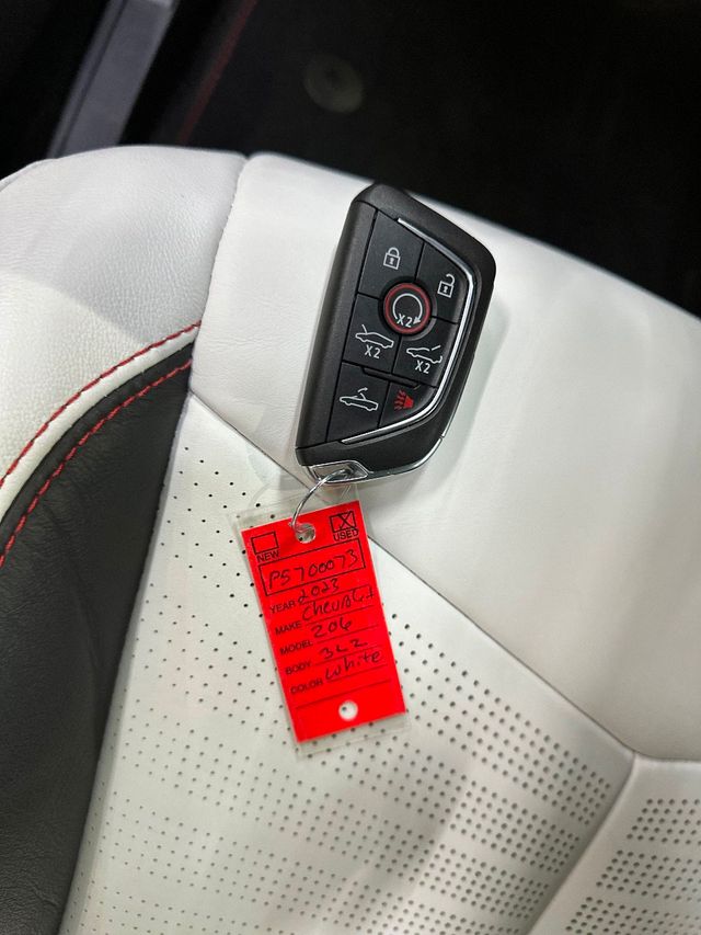 2023 Used Chevrolet Corvette 3LZ Museum Delivery Luggage Window Sticker