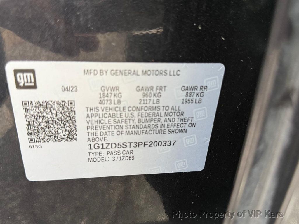 2023 Chevrolet Malibu 4dr Sedan 1LT - 22954058 - 19