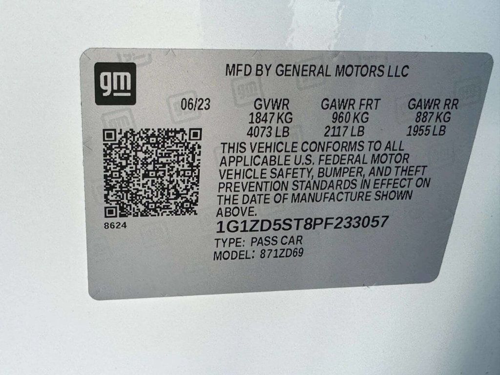 2023 Chevrolet Malibu 4dr Sedan 1LT - 23057203 - 28