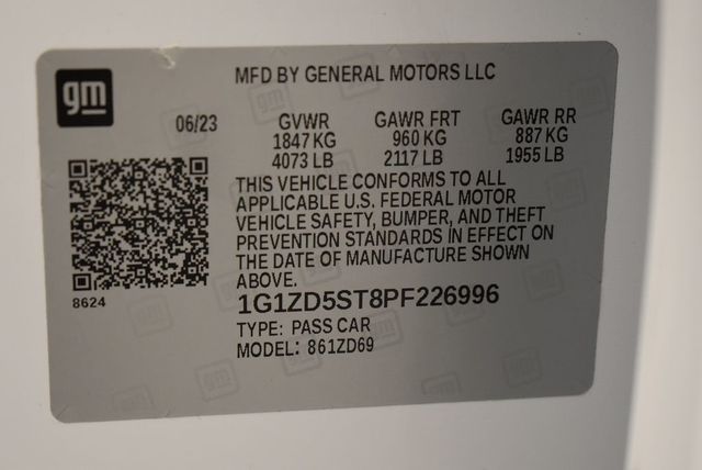 2023 Chevrolet Malibu 4dr Sedan 1LT - 22924423 - 36