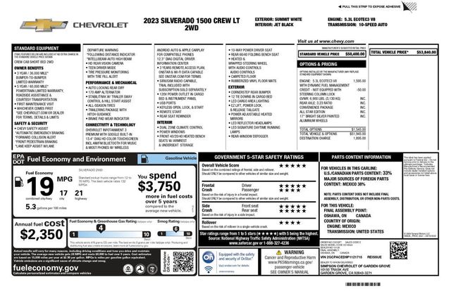 2023 Chevrolet Silverado 1500 Crew Cab LT Convenience Package - 22976175 - 7