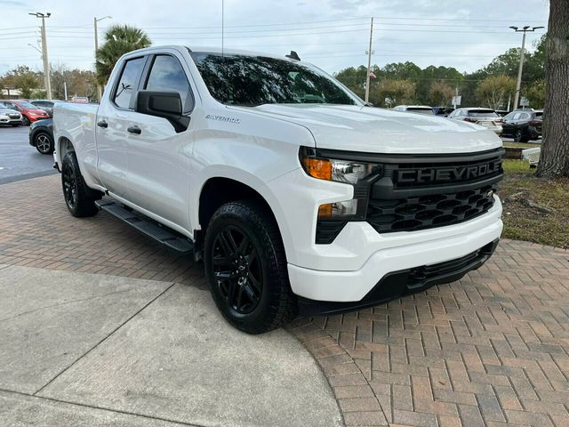 2023 Used Chevrolet Silverado 1500 CUSTOM DOUBLE CAB 4X4 at Tomlinson ...