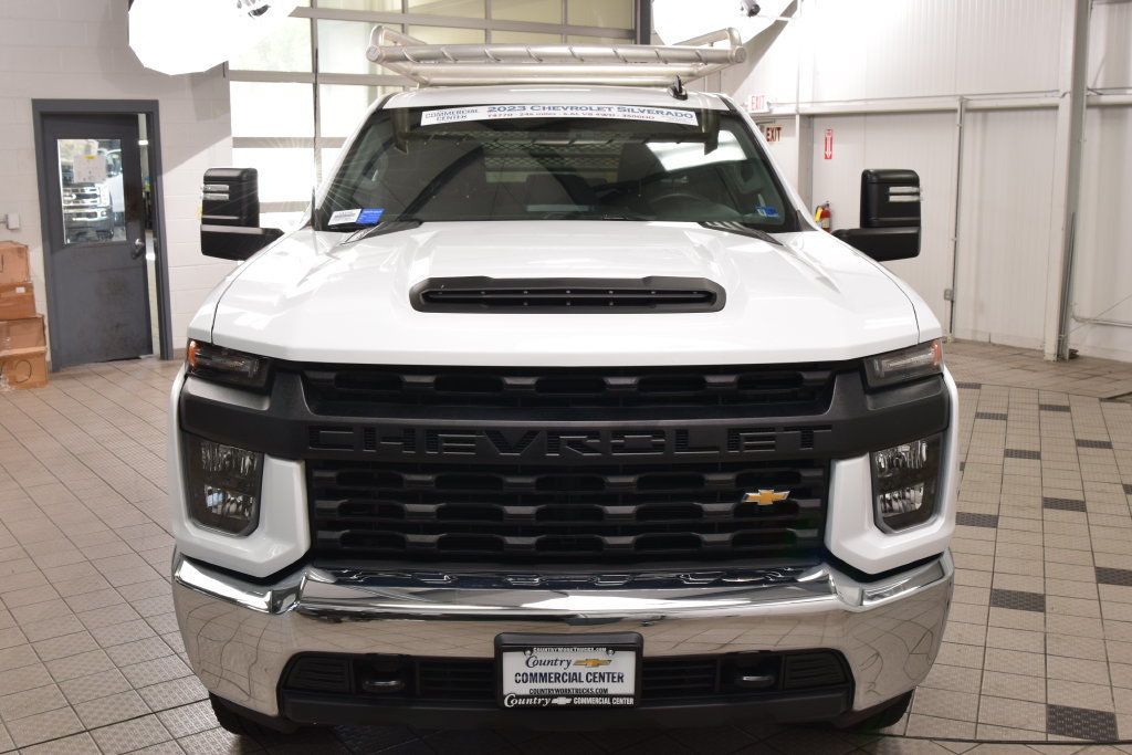 2023 Chevrolet Silverado 3500HD CC 3500HD CREW * 6.6 V8 * READING UTILITY W/ RACK * 1 OWNER - 23085471 - 1
