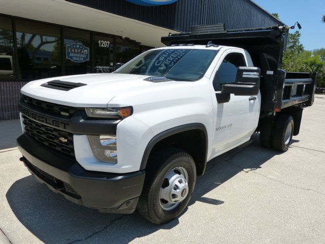 2023 Chevrolet Silverado 3500HD CC 6.6L V8 TURBO DIESEL*146" WB*DRW*4WD*"RUGBY" 9FT DUMP TRUCK! - 22849202 - 1