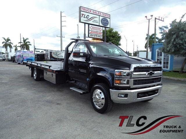 2023 Chevrolet SILVERADO 6500HD 21FT JERRDAN ROLLBACK TOW TRUCK..STATIONARY PYLON.. 4X2 - 22120213 - 0