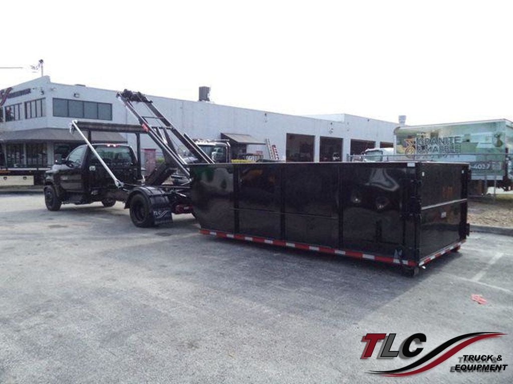 2023 Chevrolet Silverado 6500HD w/ 14` Switch-N-Go Drop Box Dumpster Bin Roll Off Truck - 22440939 - 0