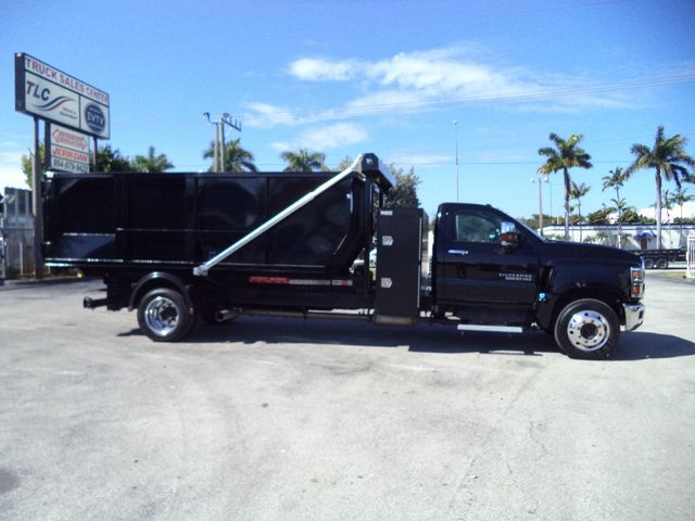 2023 Chevrolet Silverado 6500HD w/ 14' Switch-N-Go Drop Box Dumpster Bin Roll Off Truck - 22985941 - 6