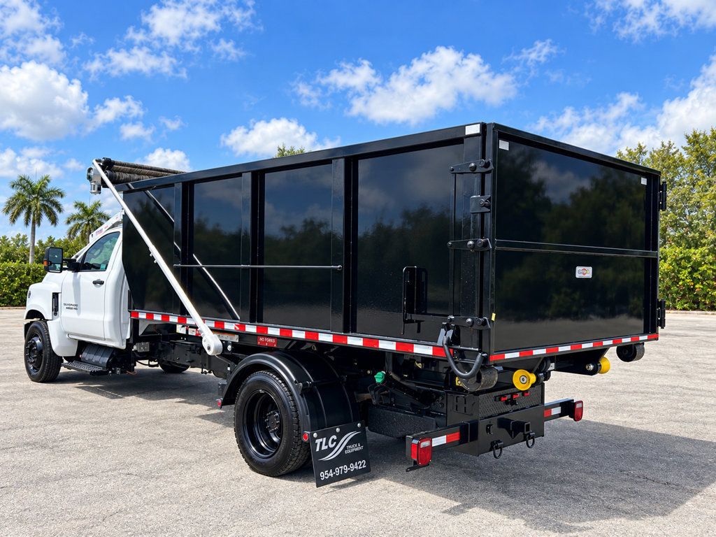 2023 Chevrolet Silverado 6500HD w/ NEW 14ft Switch N Go Dumpster Bin Roll Off Truck - 23090572 - 12
