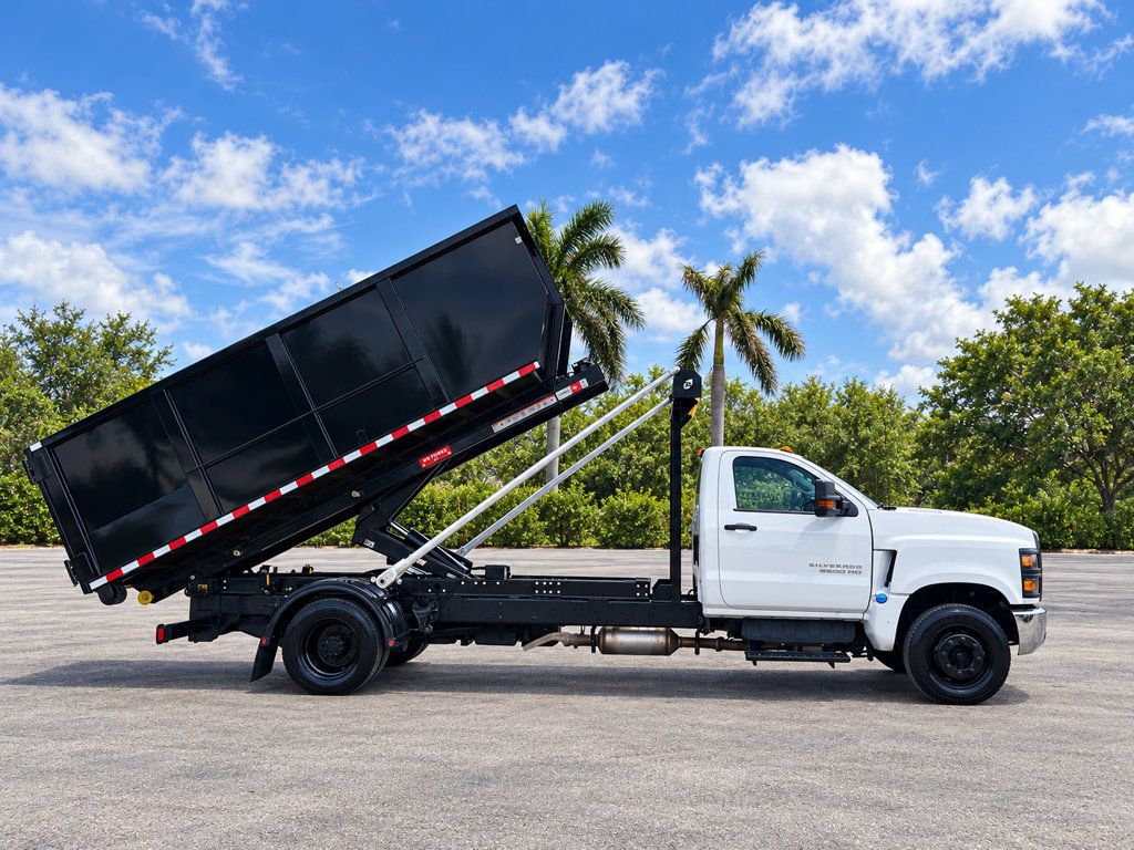 2023 Chevrolet Silverado 6500HD w/ NEW 14ft Switch N Go Dumpster Bin Roll Off Truck - 23090572 - 22