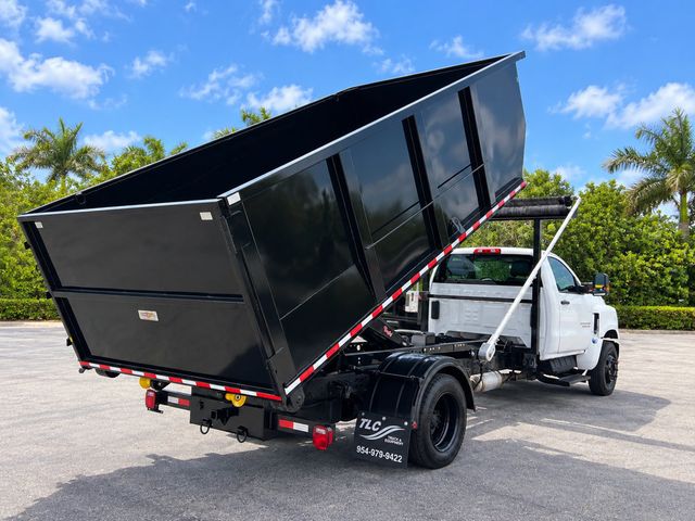 2023 Chevrolet Silverado 6500HD w/ NEW 14ft Switch N Go Dumpster Bin Roll Off Truck - 23090572 - 24